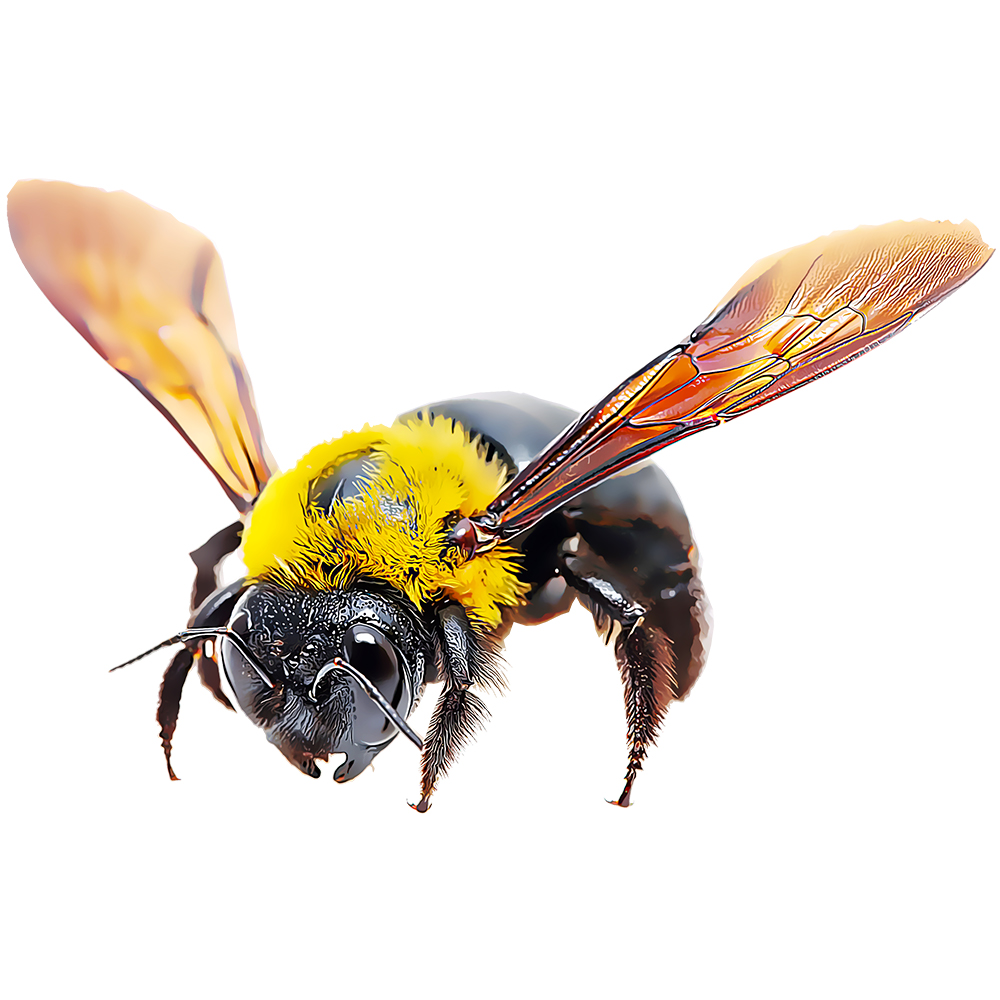 Carpenter Bee illustration